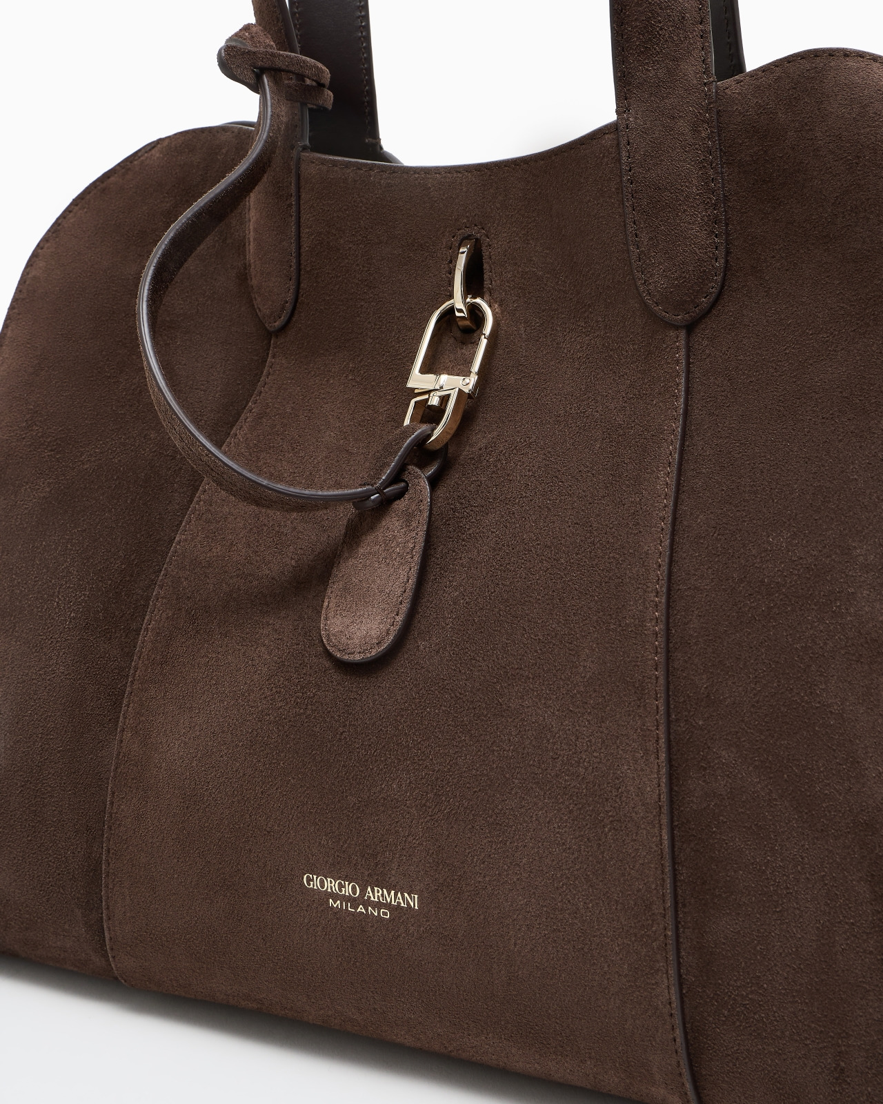 LARGE SUEDE TOTE BAG - 5