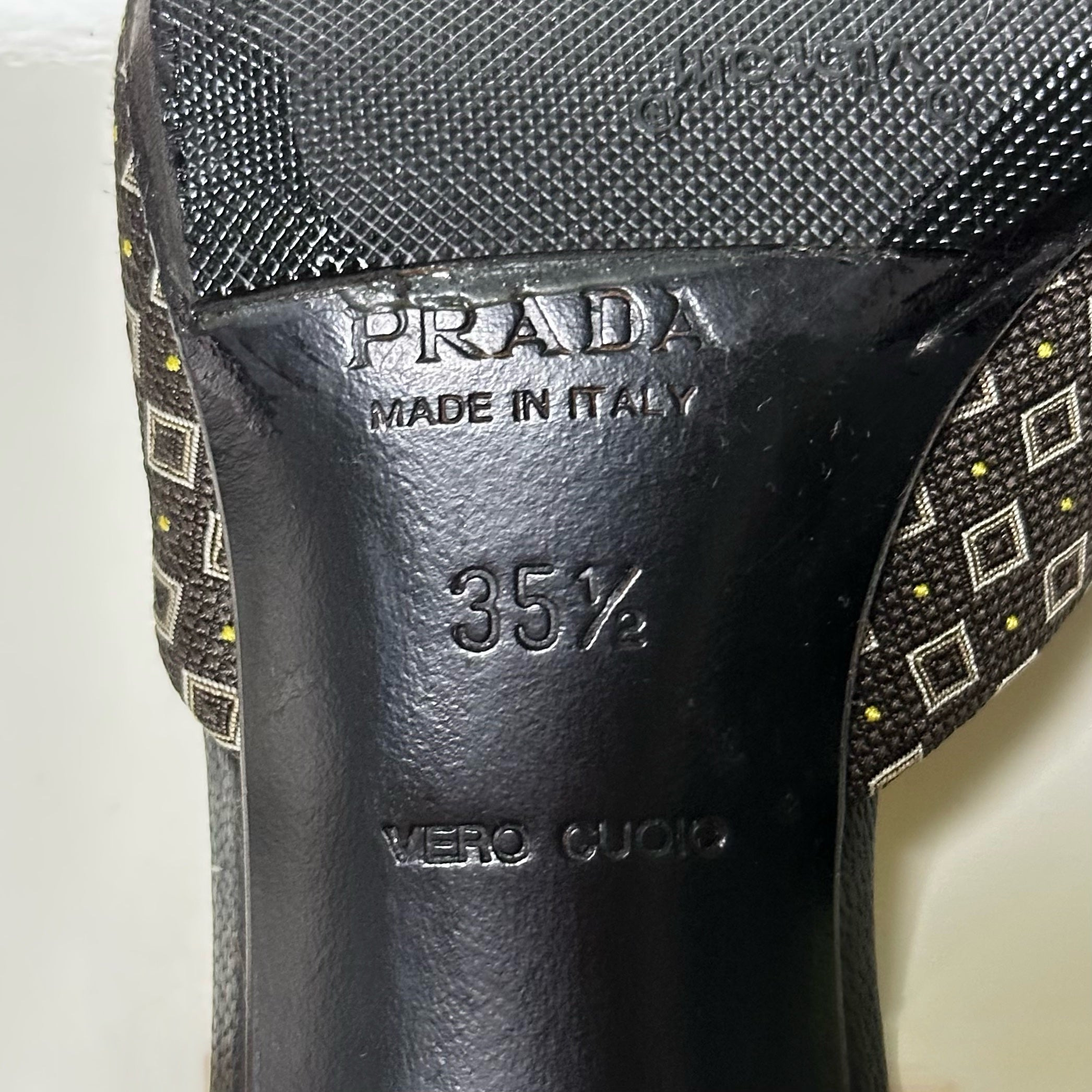 PRADA Flower Kimono Mules - 8