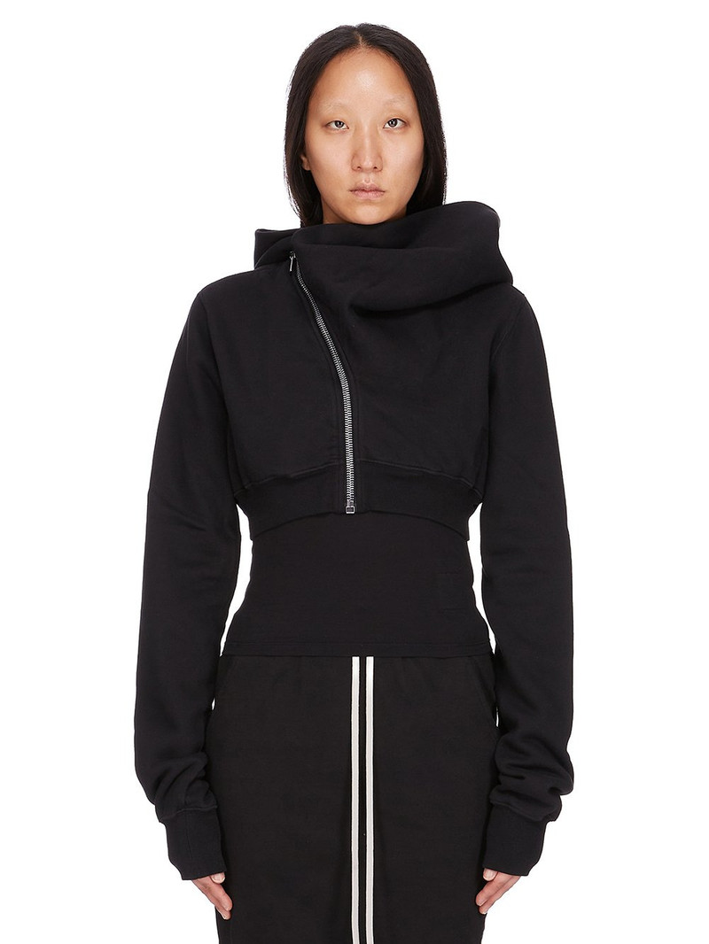 Mountain crop zip-front hoodie - 1