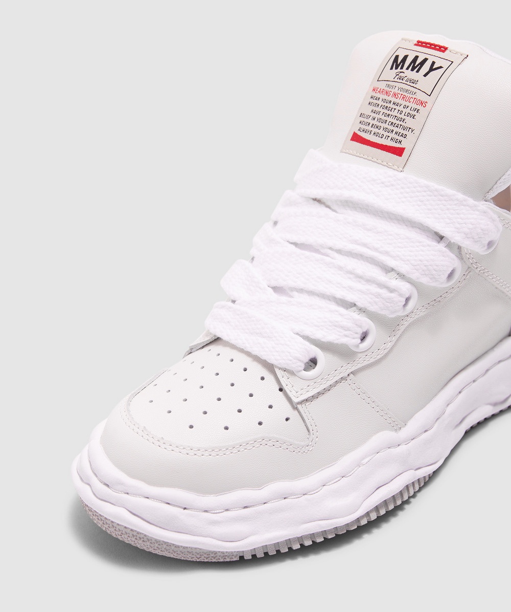 Wayne low original sole leather sneaker - 5