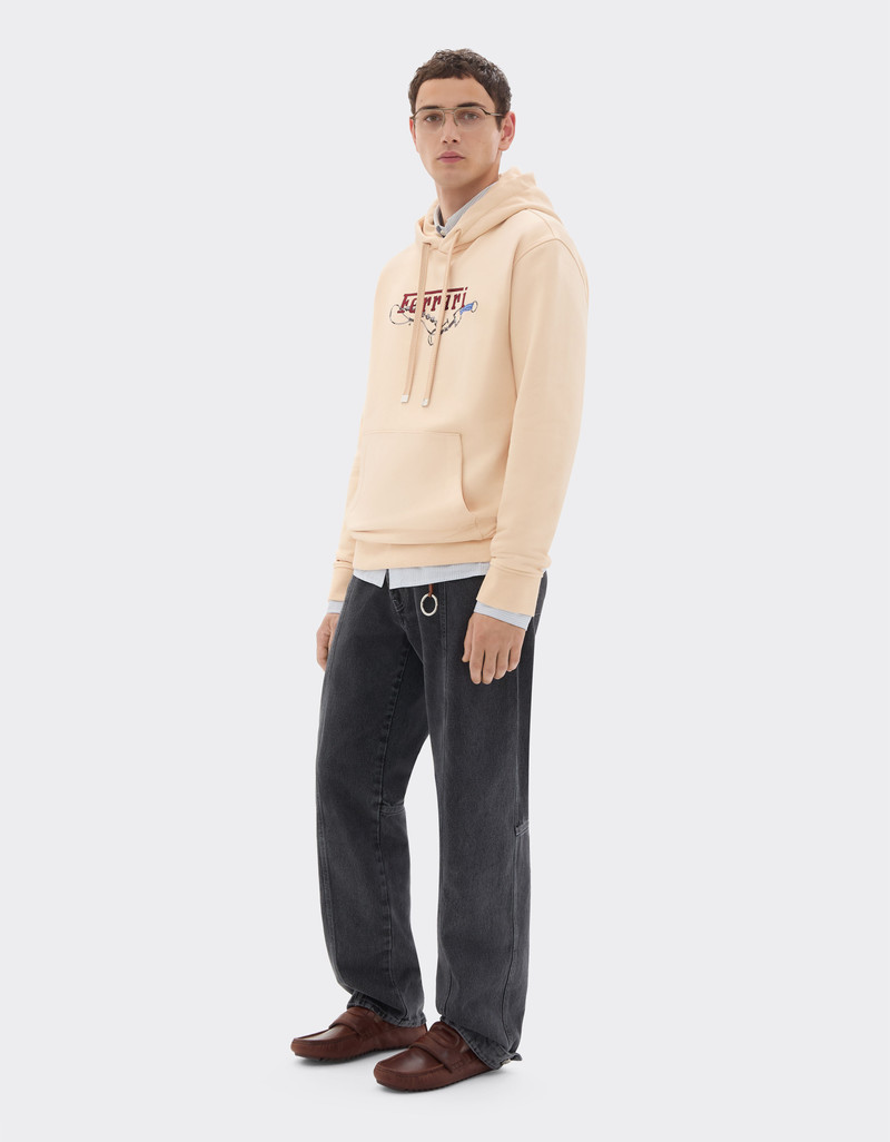 Hooded sweatshirt with Ferrari embroidery 3