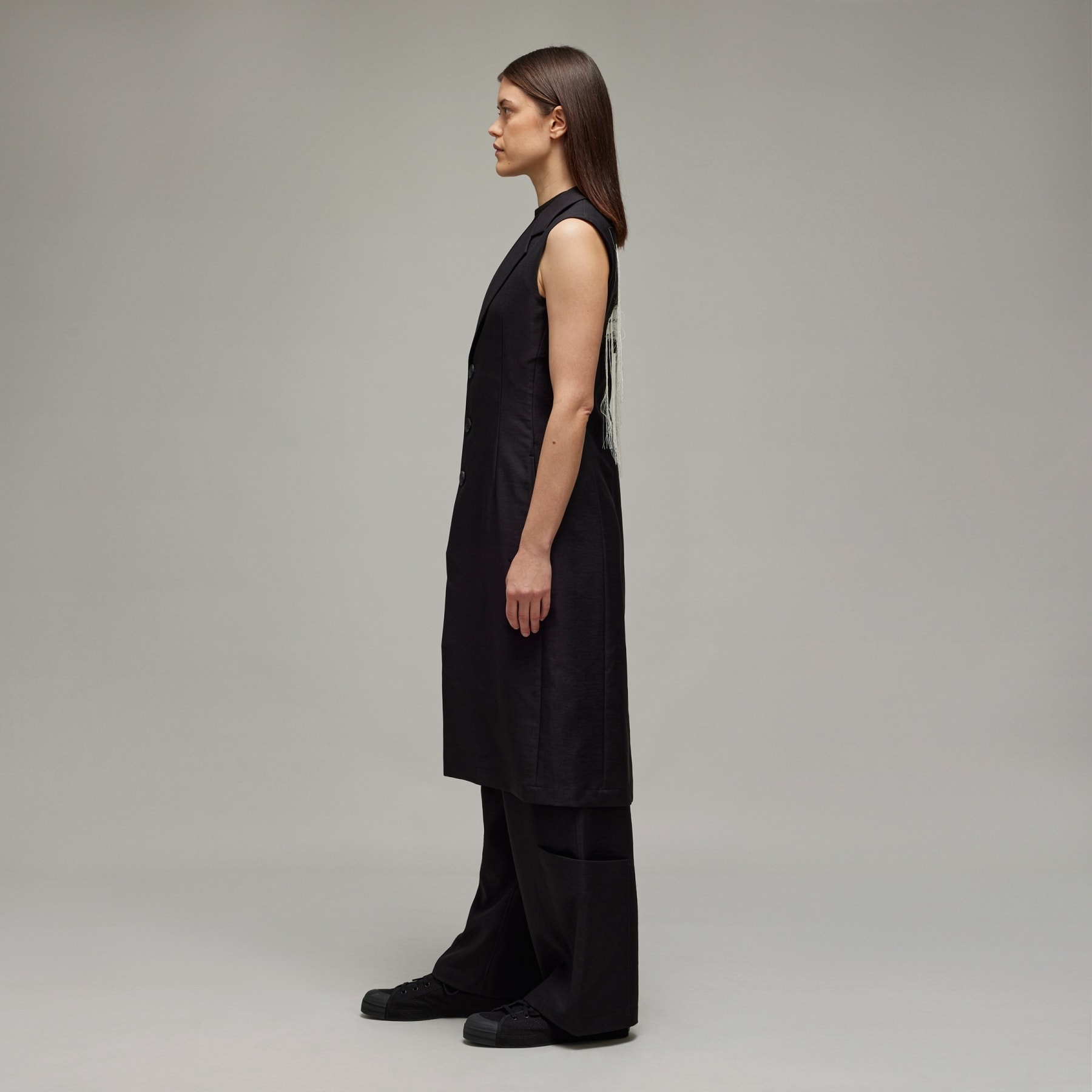 Y-3 Sport Uniform Tailored Patch Vest - 4