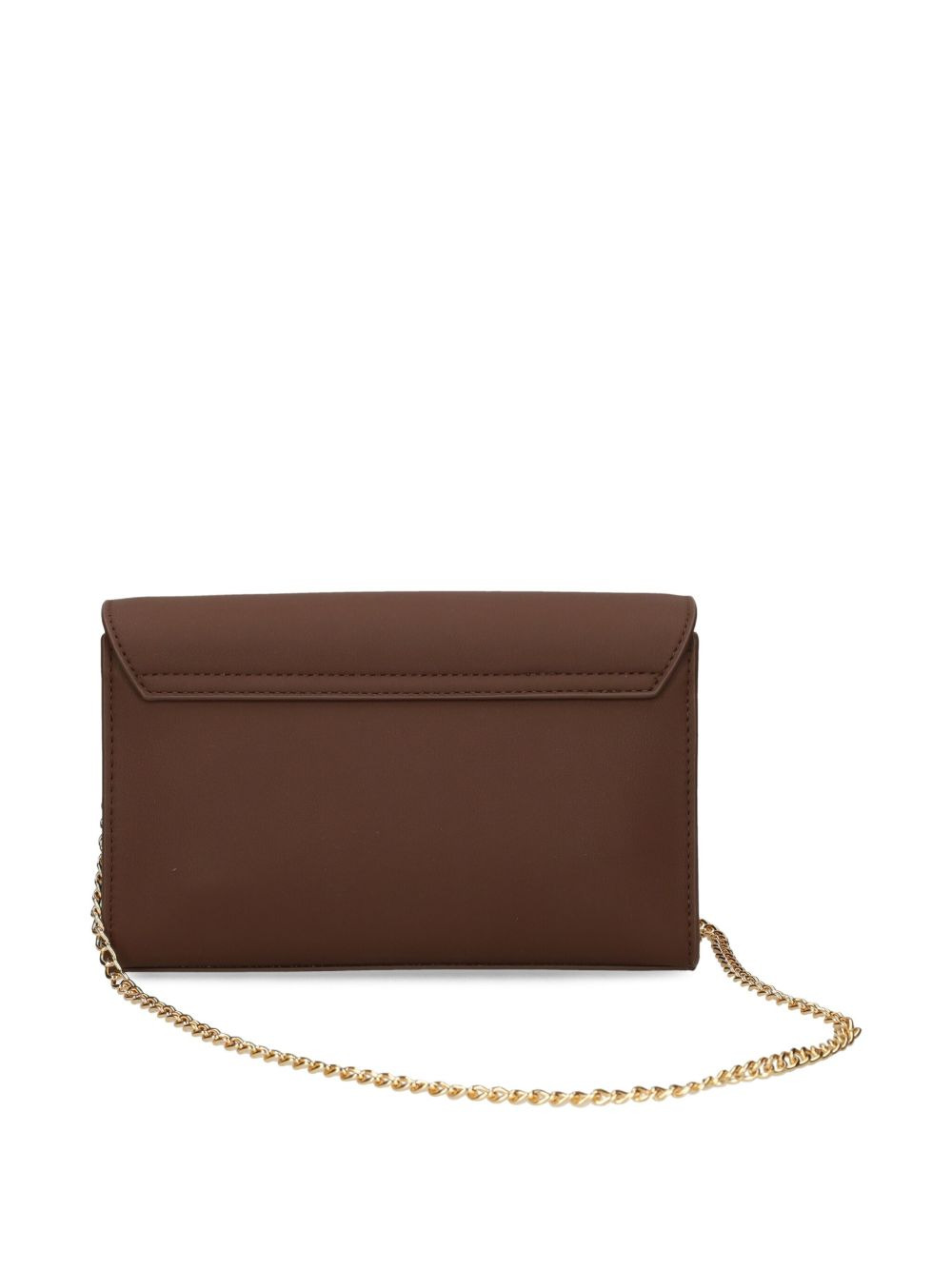 logo-plaque chain cross body bag - 2