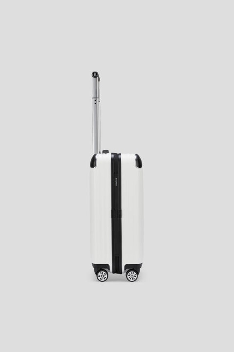 Piz Deluxe Small Hard shell suitcase in White 4