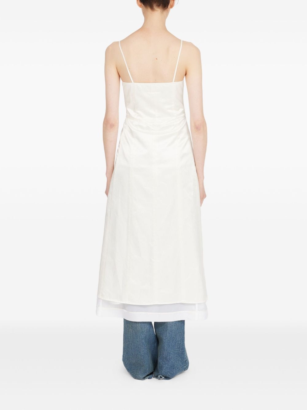 sleeveless midi dress - 6