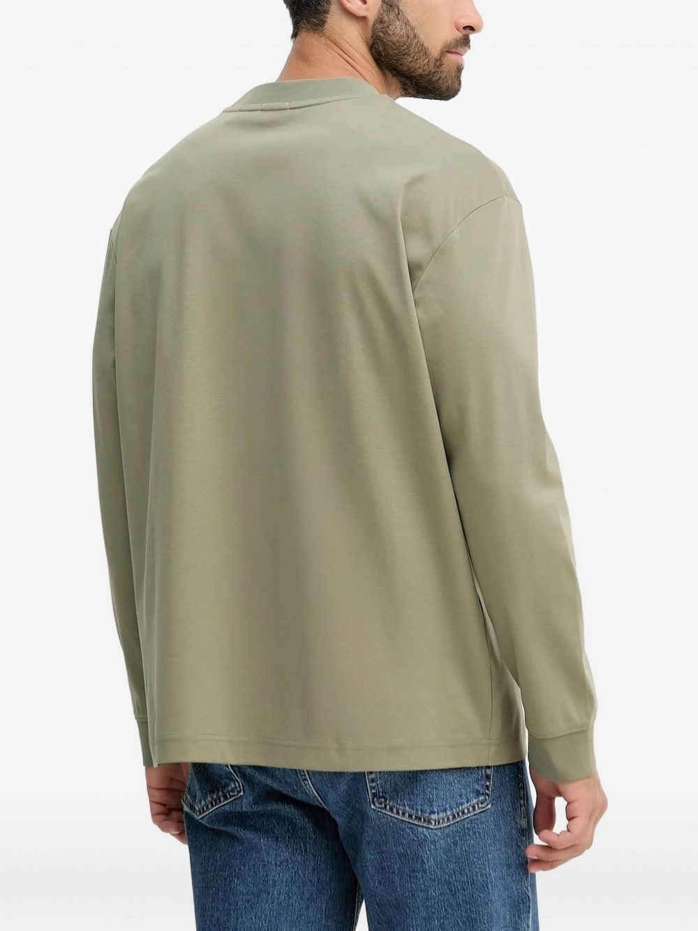 long-sleeve crew-neck T-shirt - 2