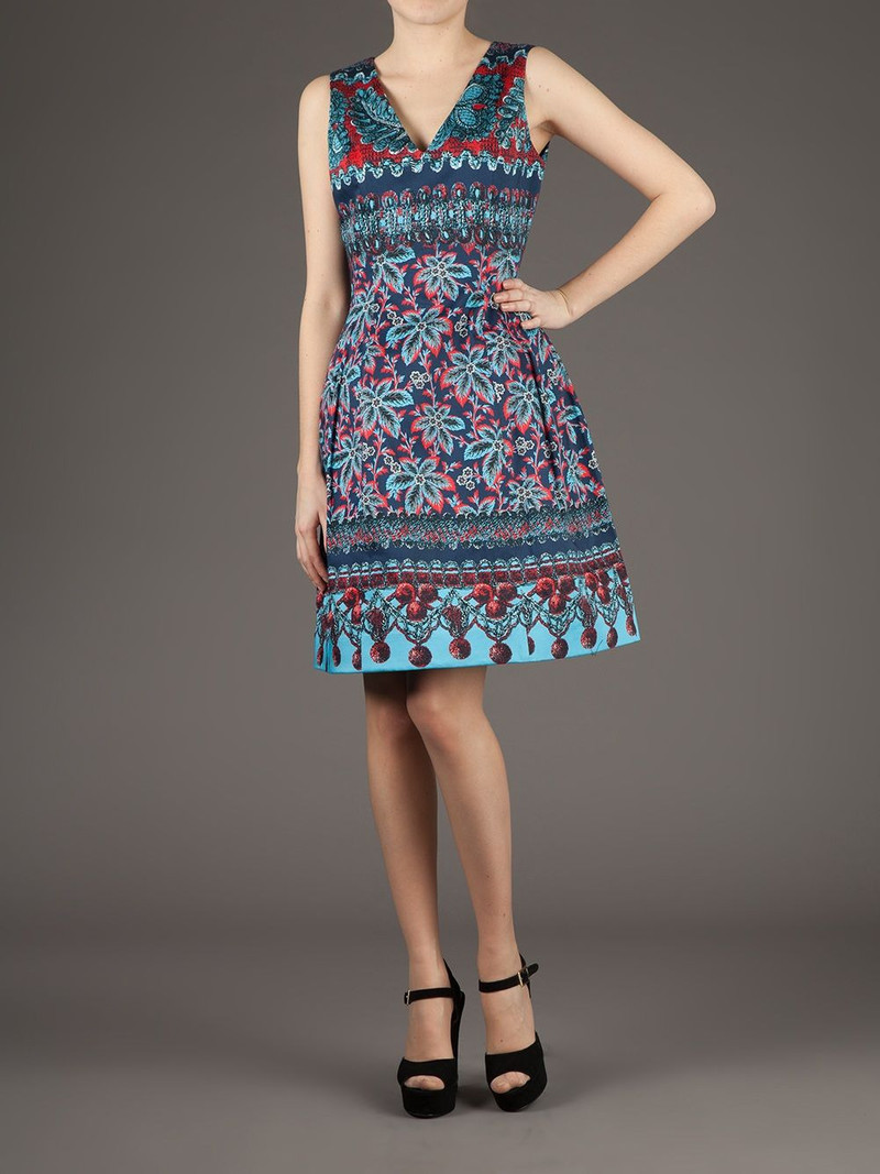 printed lantern dress 3