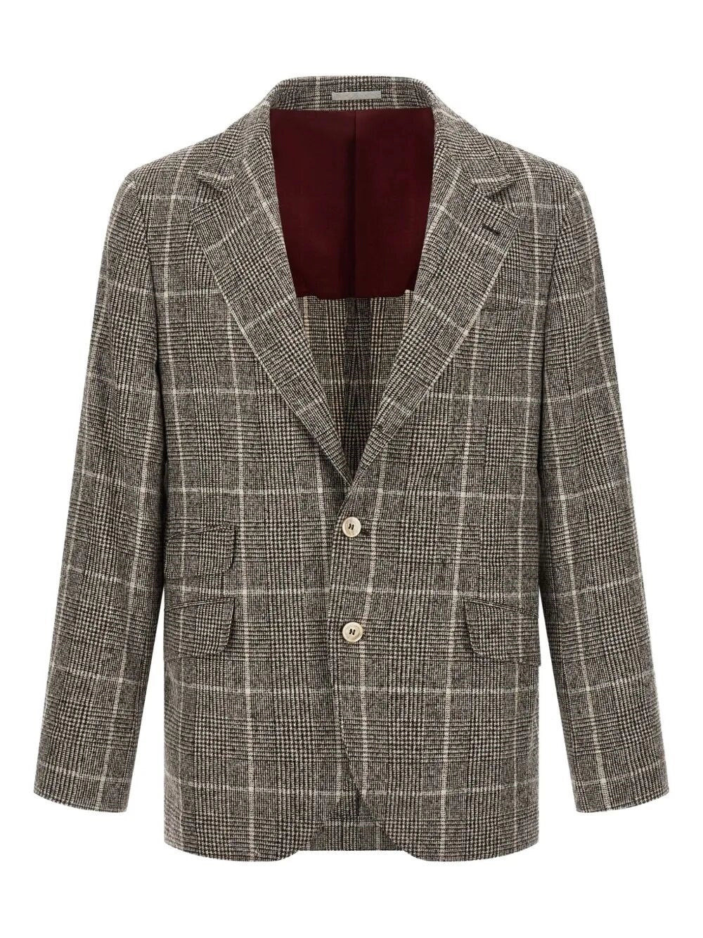 Brunello Cucinelli Men Deconstructed Cavallo Blazer - 1