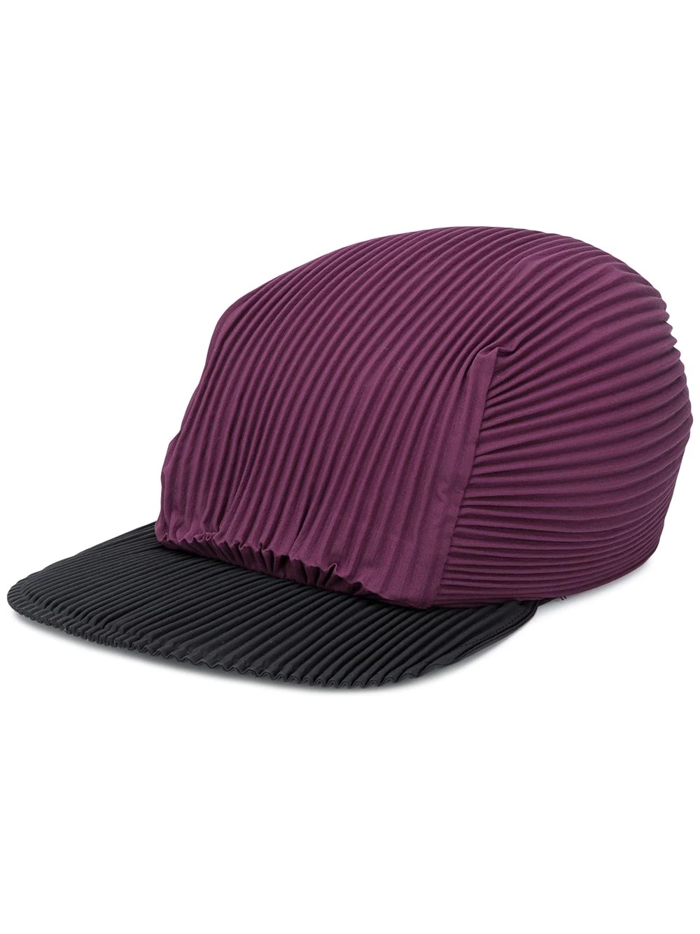 pleated cap - 1