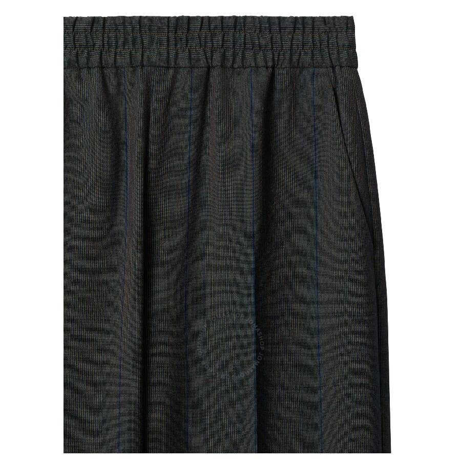 Burberry Striped Trousers With An Elasticated Waistband - 3