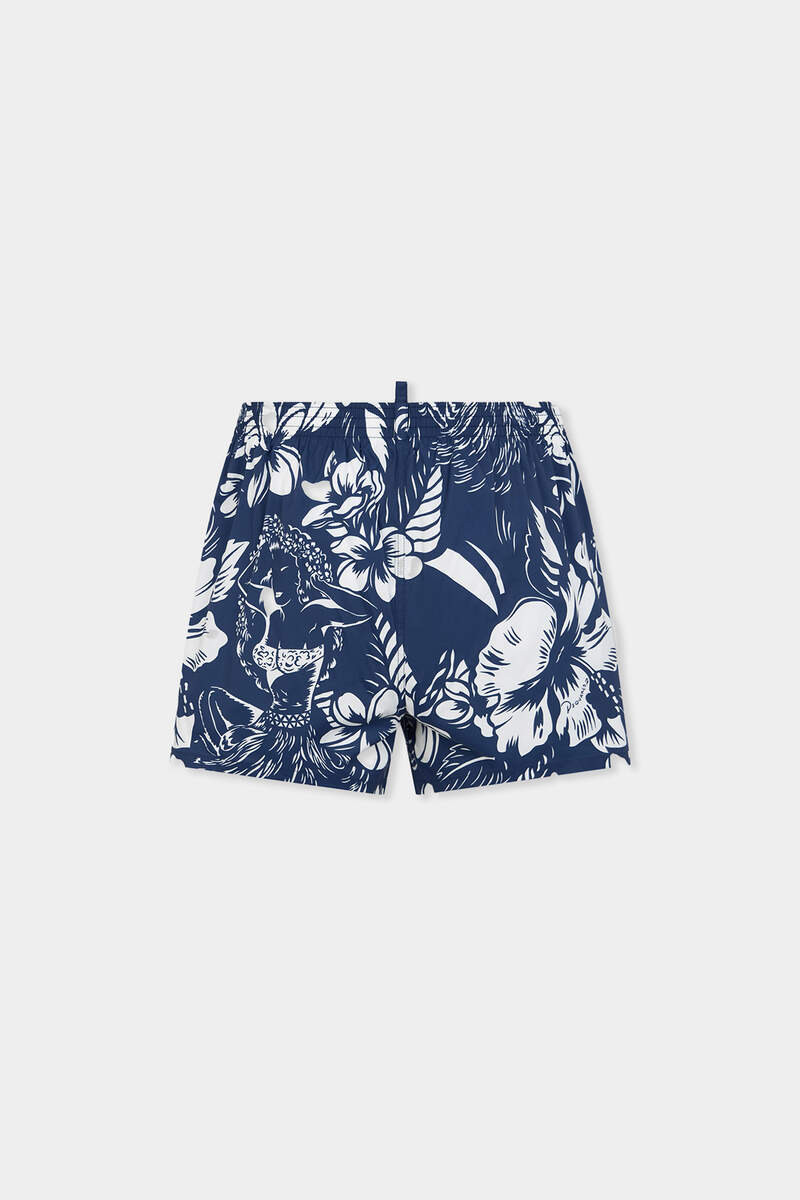 DSQUARED2 DANCING FLOWERS MIDI SWIM BOXER outlook