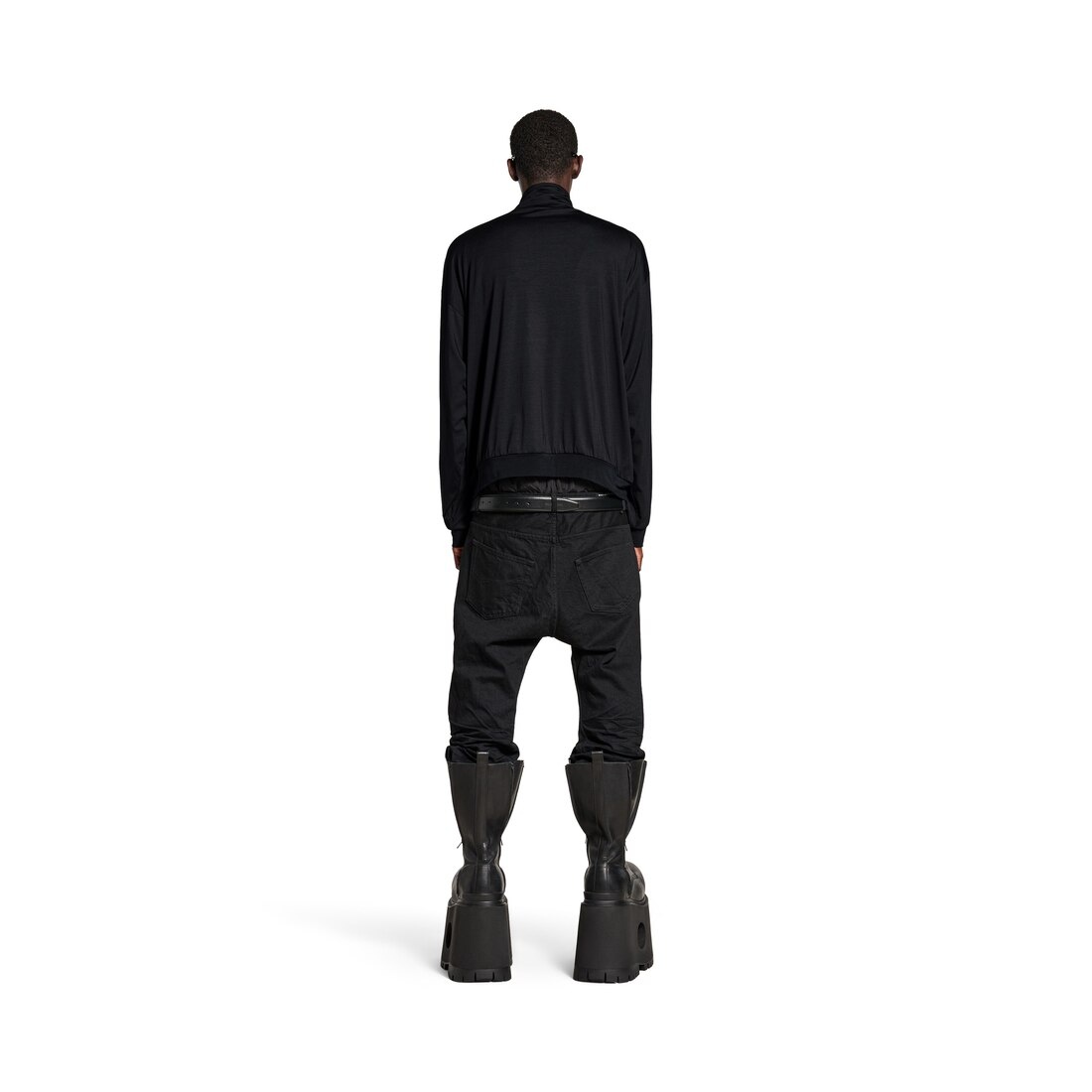Men's Bb Garderobe Tracksuit Jacket in Black - 4