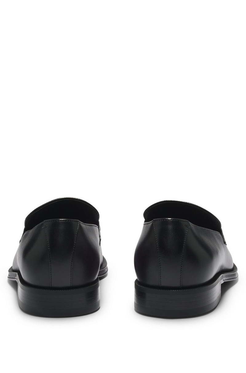 LEATHER LOAFERS WITH BRANDED HARDWARE 5