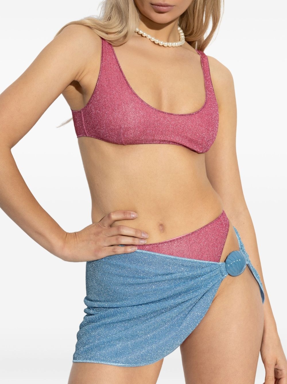 scoop-neck bikini - 2