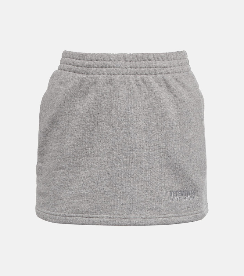 Jersey miniskirt - 1