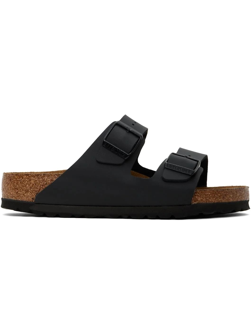 Black Regular Arizona Sandals - 1