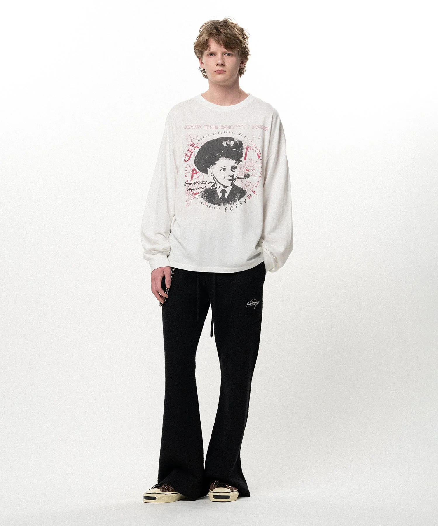 "LEARN THE CORRECT FORM" L/S T-shirt - 1