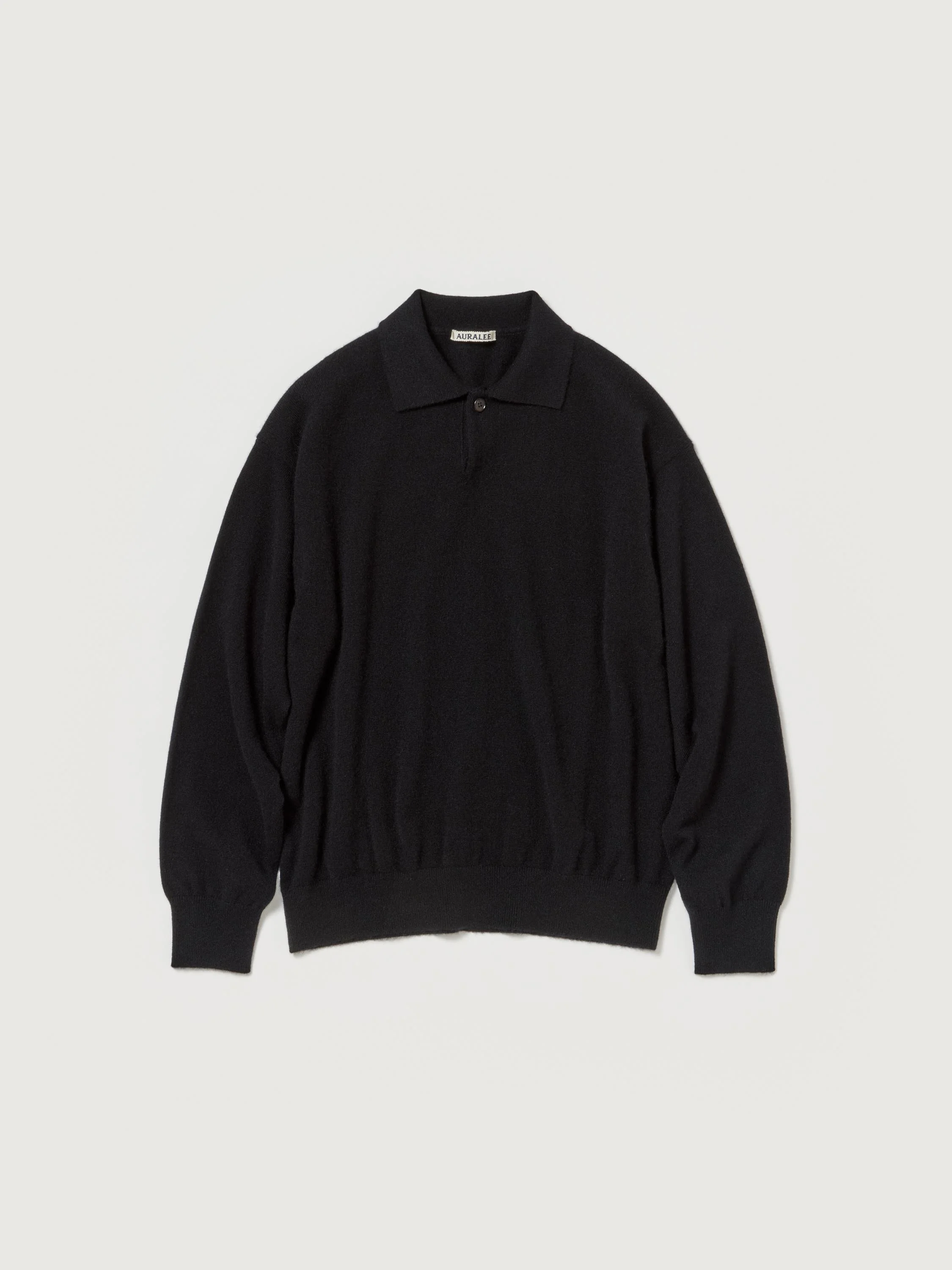 BABY CASHMERE KNIT POLO - 1