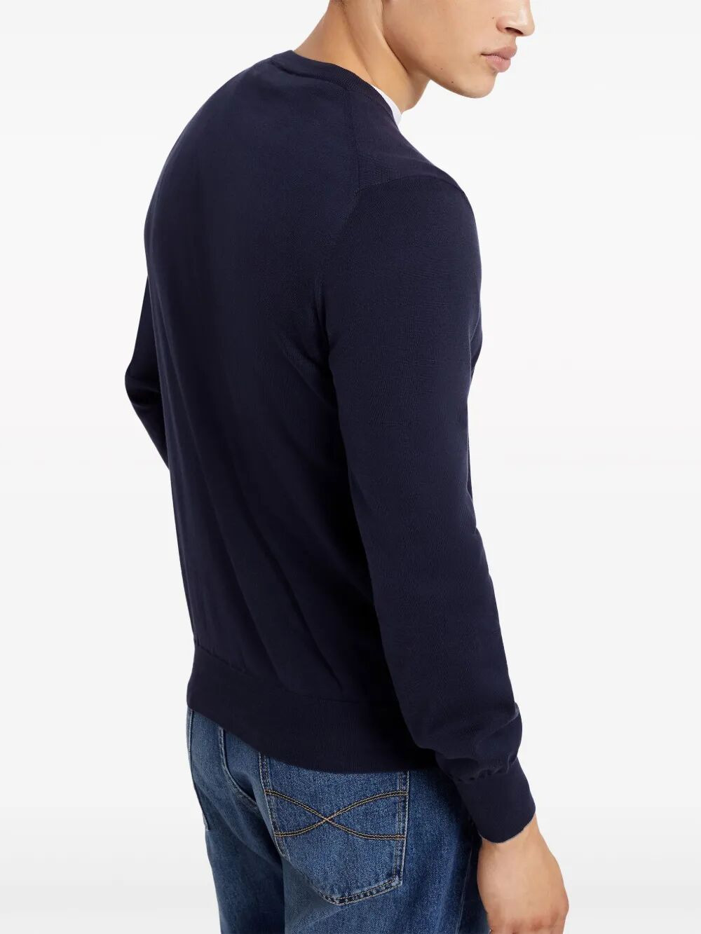 Brunello Cucinelli Men Round Neck Sweater - 6