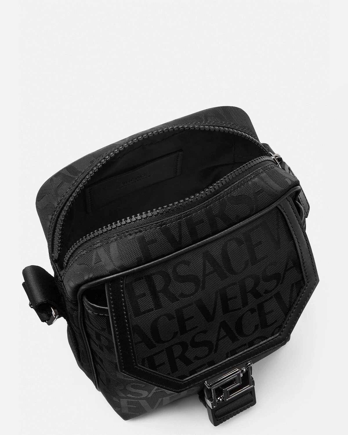 Versace Allover Neo Nylon Crossbody Bag - 4