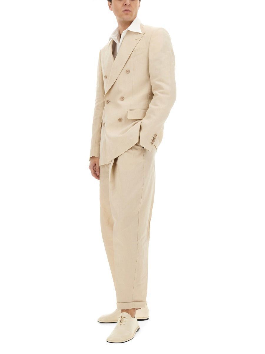 Dolce & Gabbana Men Canvas Pants - 2