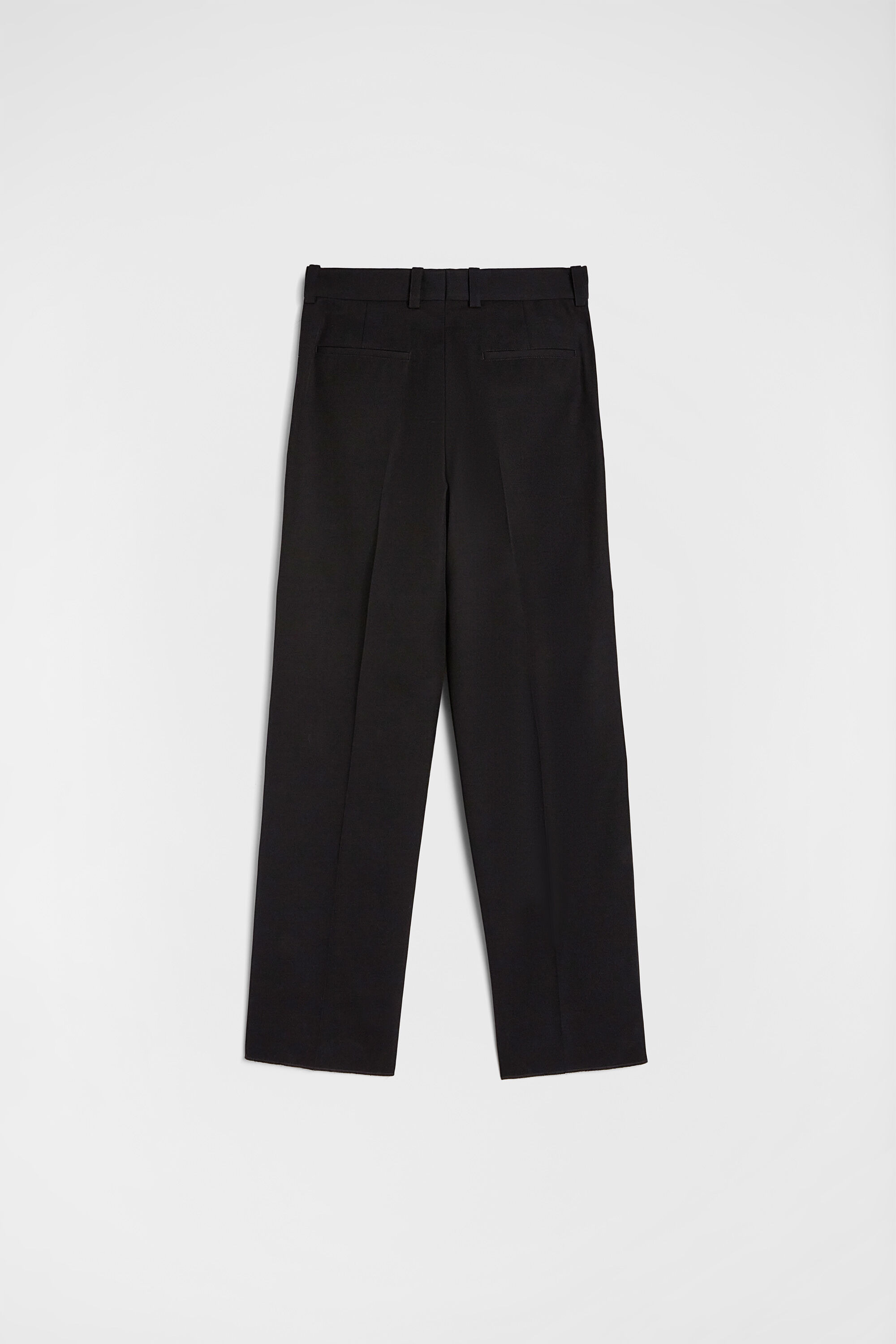 Wool Gabardine Trousers - 2