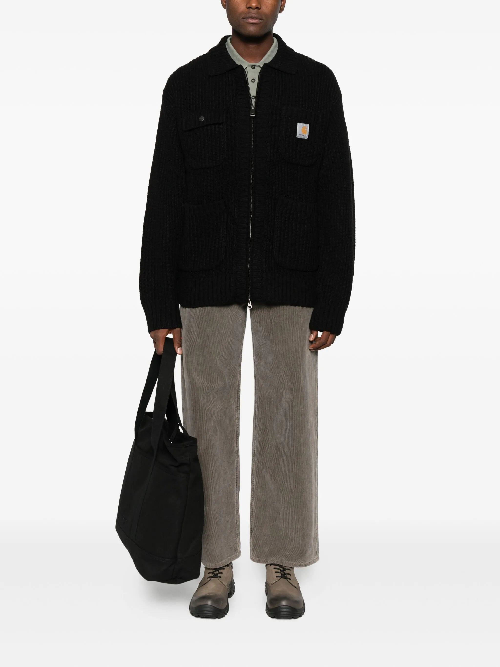 Carhartt Zip Patch Chore Cardigan - 4