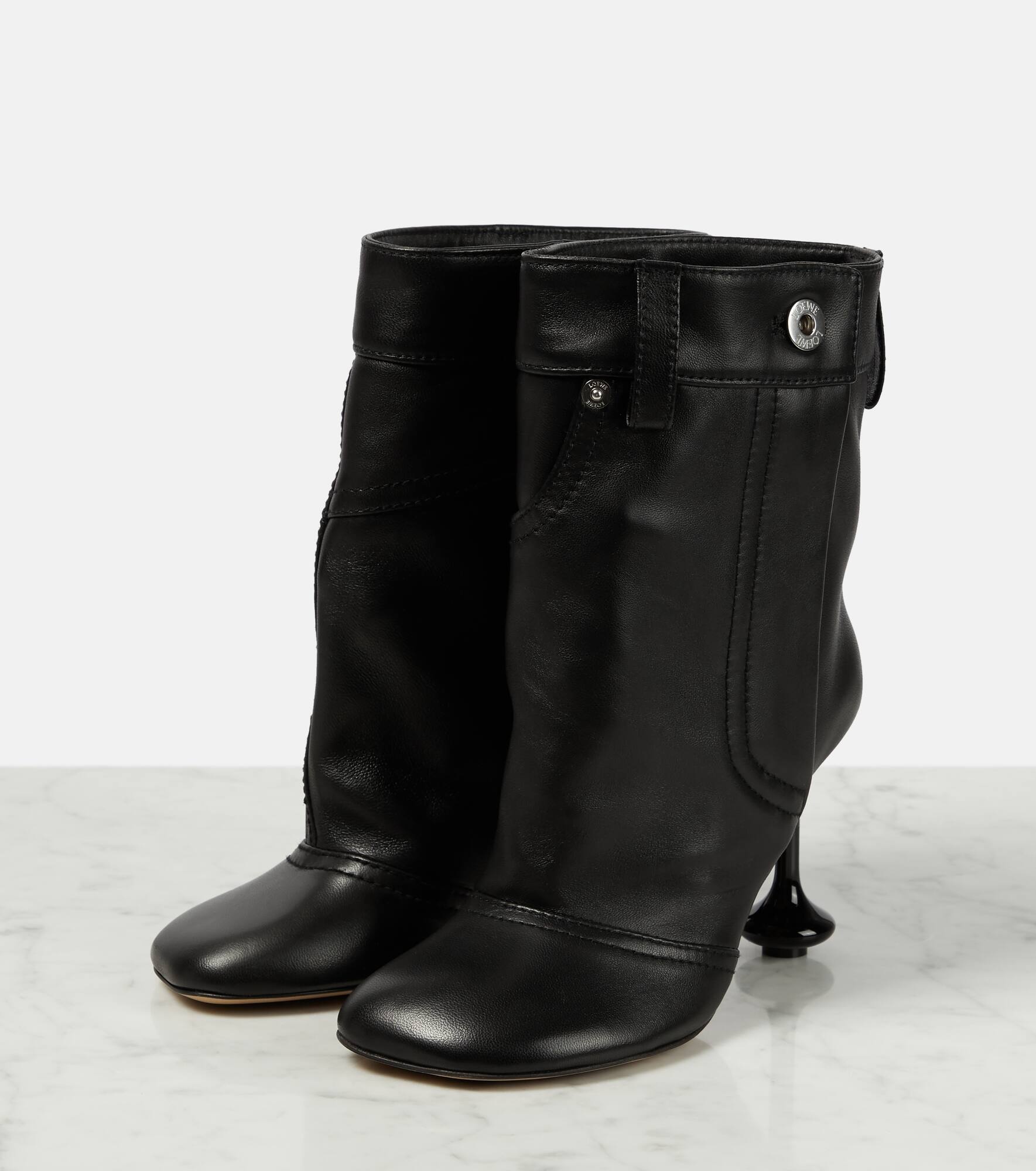 Toy leather ankle boots - 5