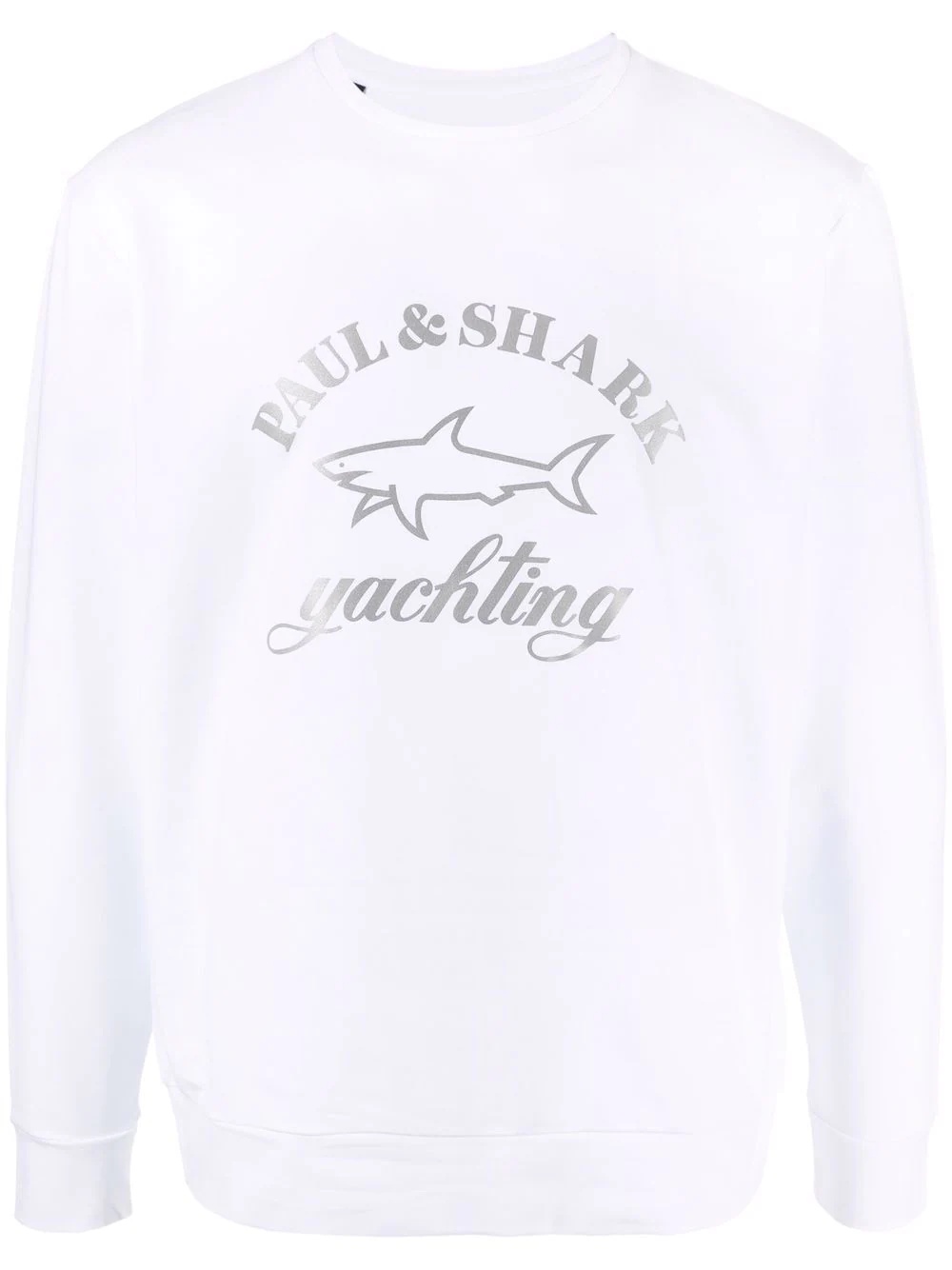 logo print sweatshirt - 1