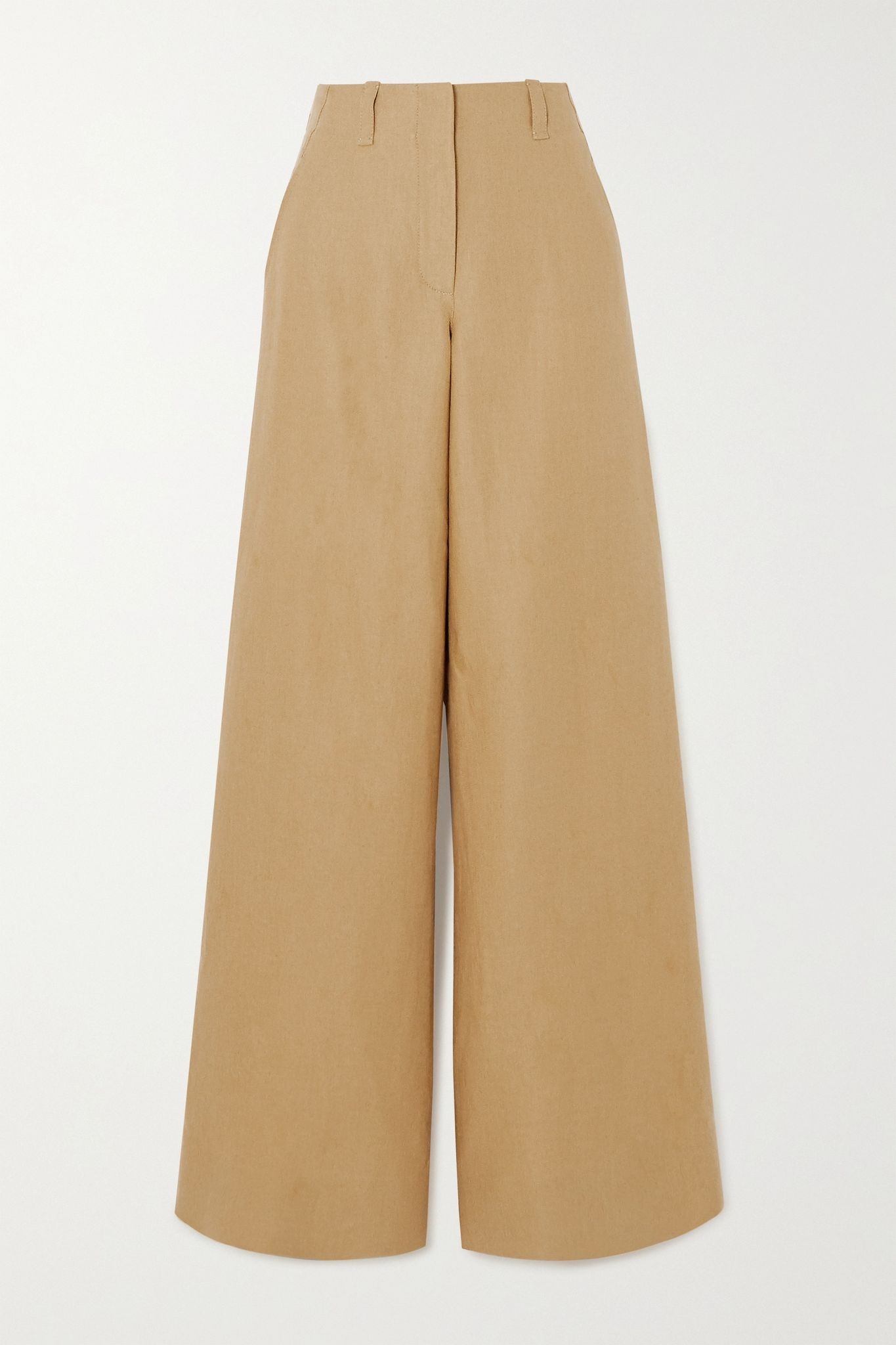 Linen wide-leg pants - 1