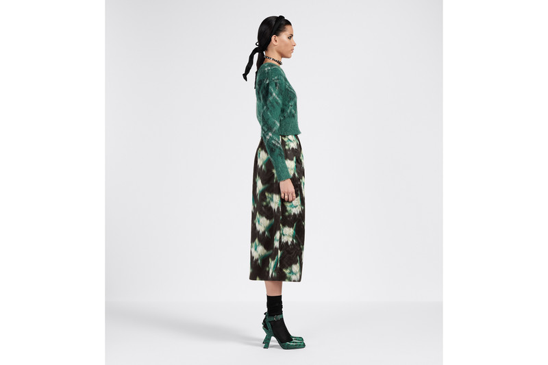 Dior Mid-Length Straight-Cut Skirt outlook