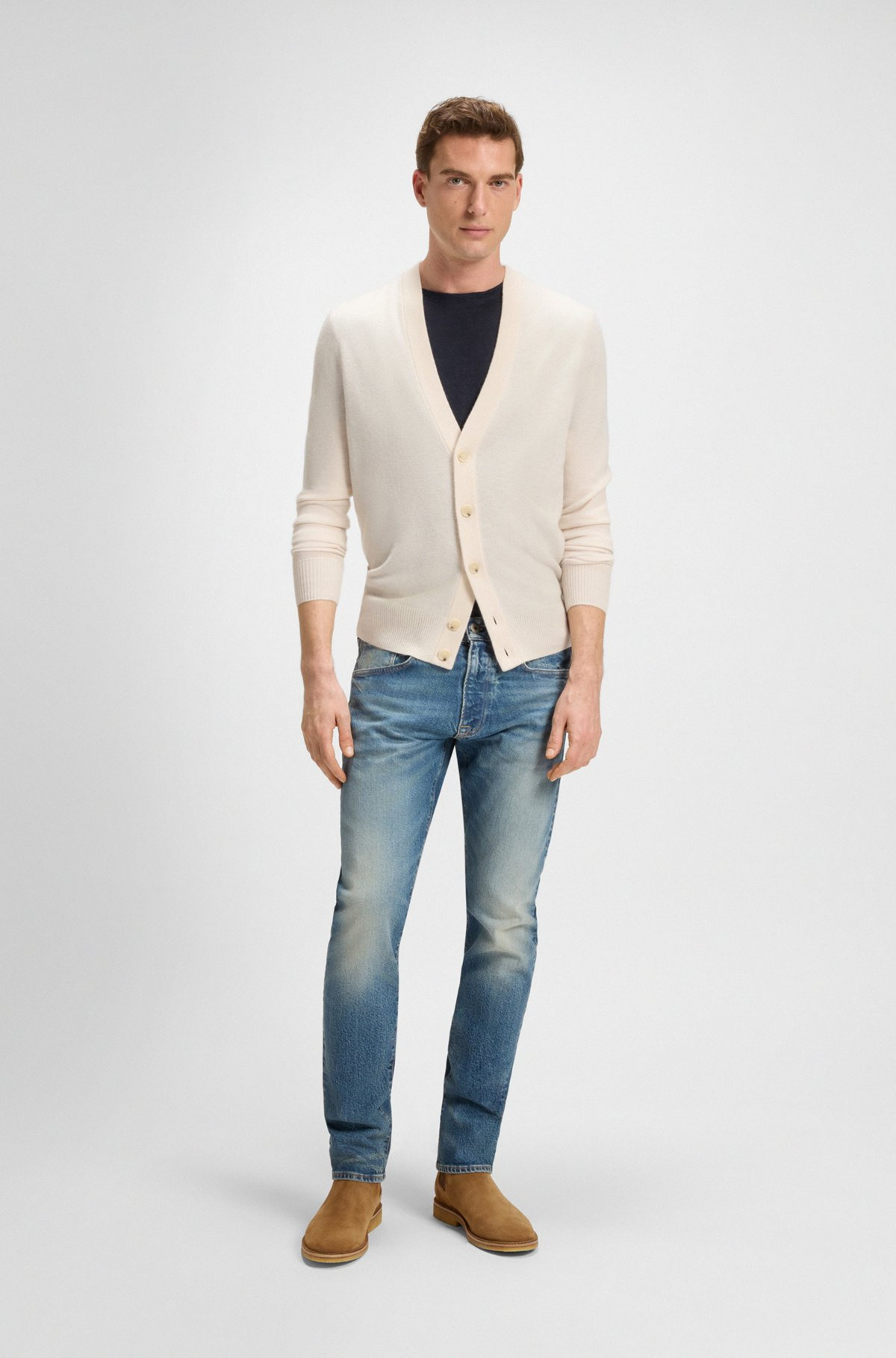 BECKHAM X BOSS CHELSEA BOOTS IN SUEDE - 3