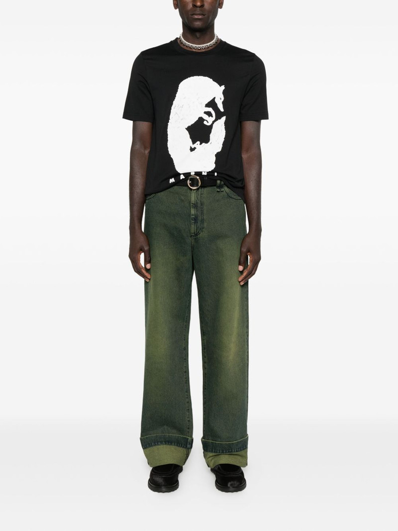 Marni fox-print T-shirt outlook