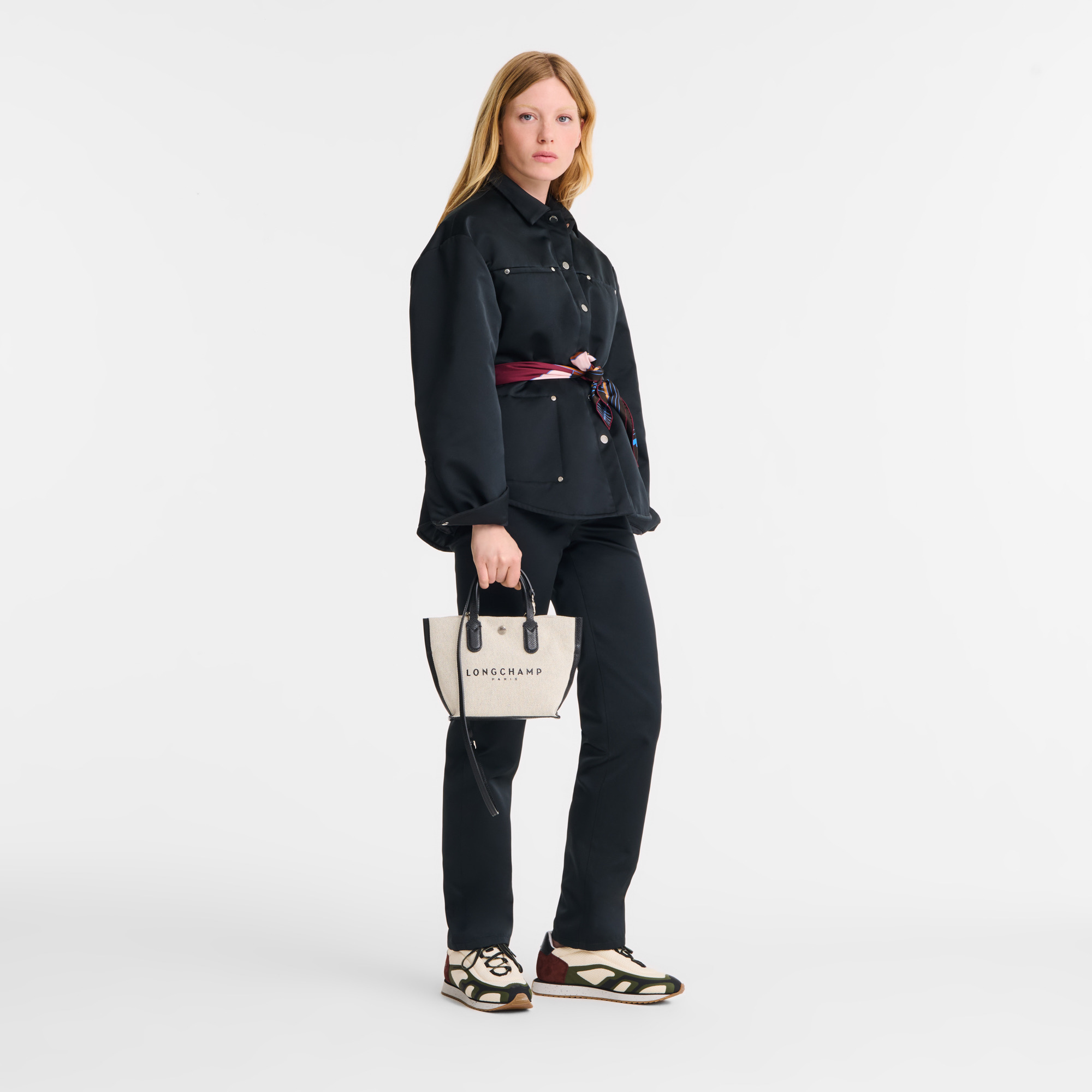 Essential XS Handbag Ecru - Canvas - 2