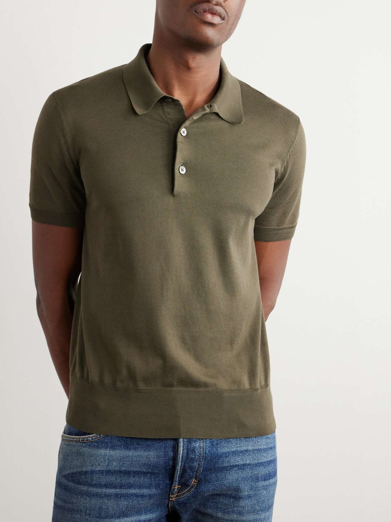 Slim-Fit Cotton Polo Shirt 3