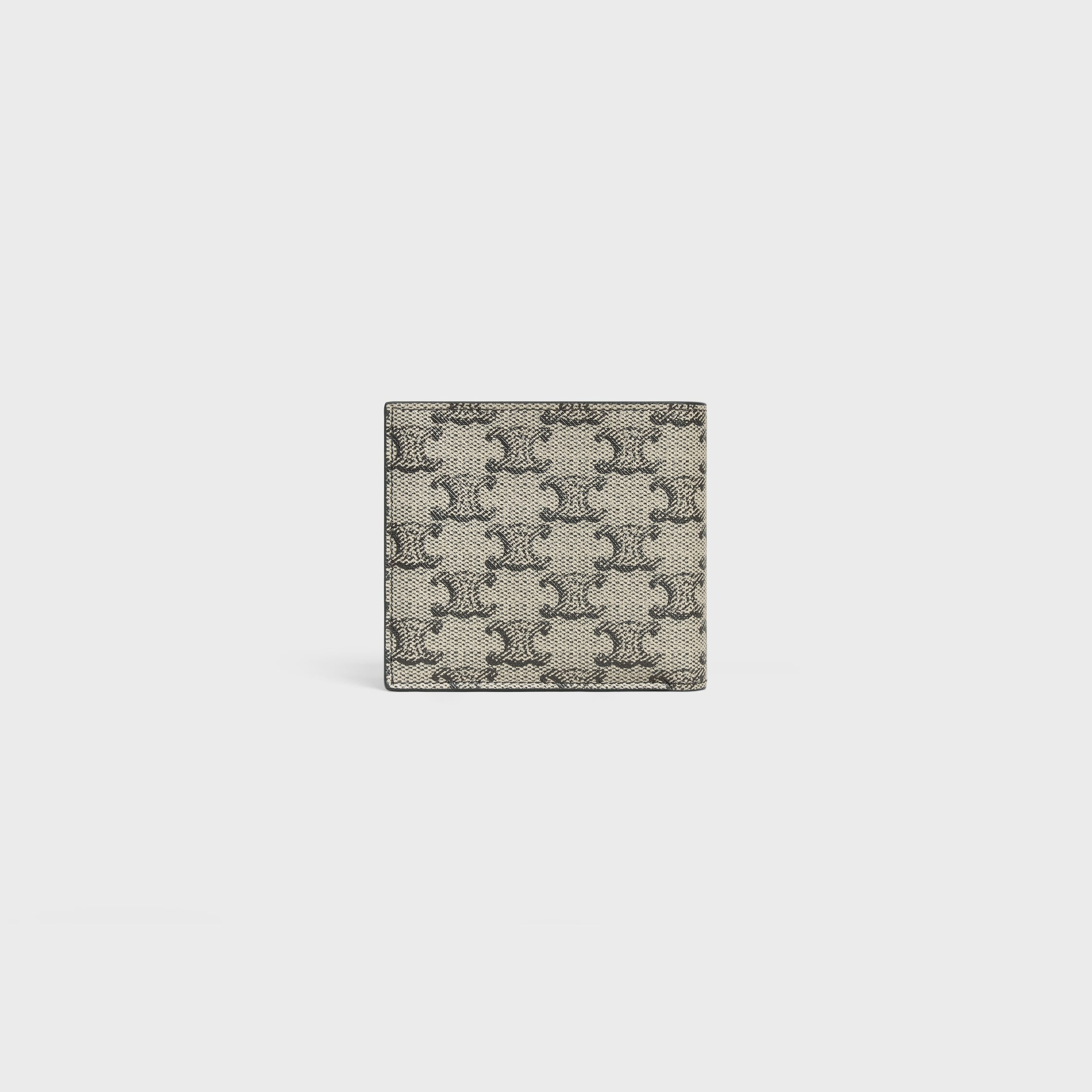 Bi-fold wallet in TRIOMPHE CANVAS AND CALFSKIN - 3