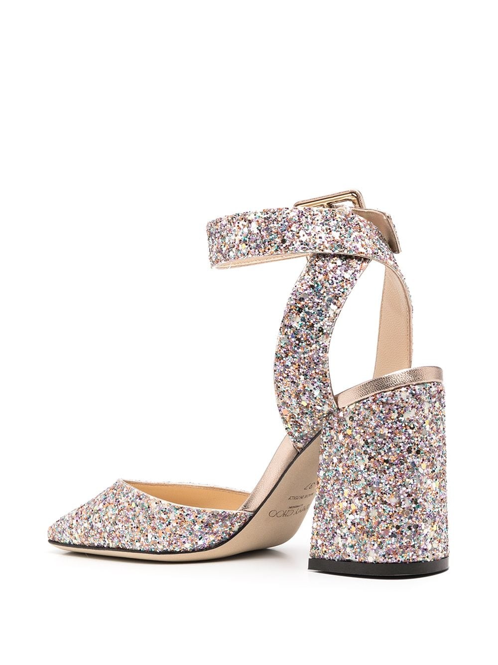 Jinn 85 glittered sandals  - 3