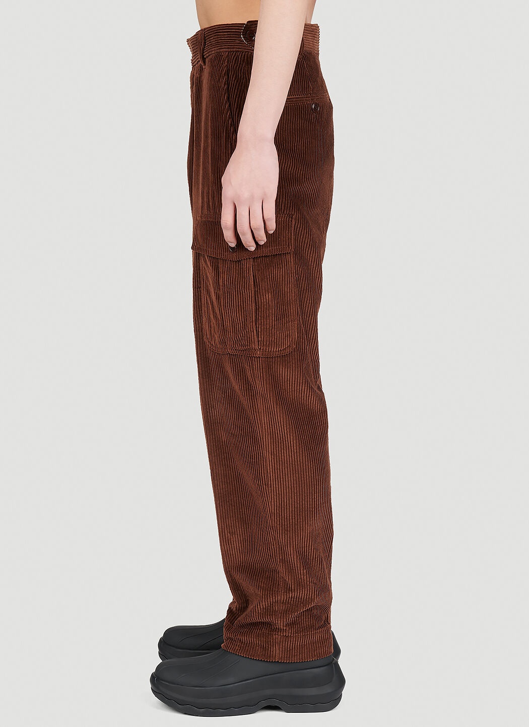 Corduroy Cargo Pants - 3