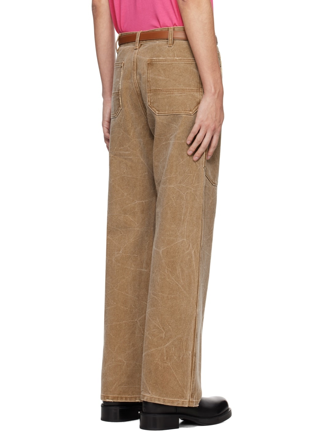 Brown Patch Trousers - 3