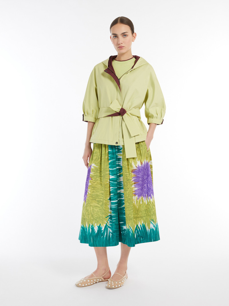 WEEKEND Max Mara BOLOGNA Reversible windbreaker in water-repellent fabric outlook