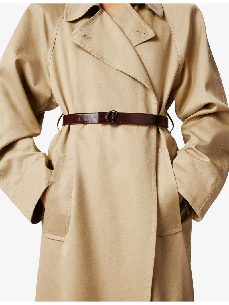 Christian Louboutin Loubi54 Leather Belt outlook