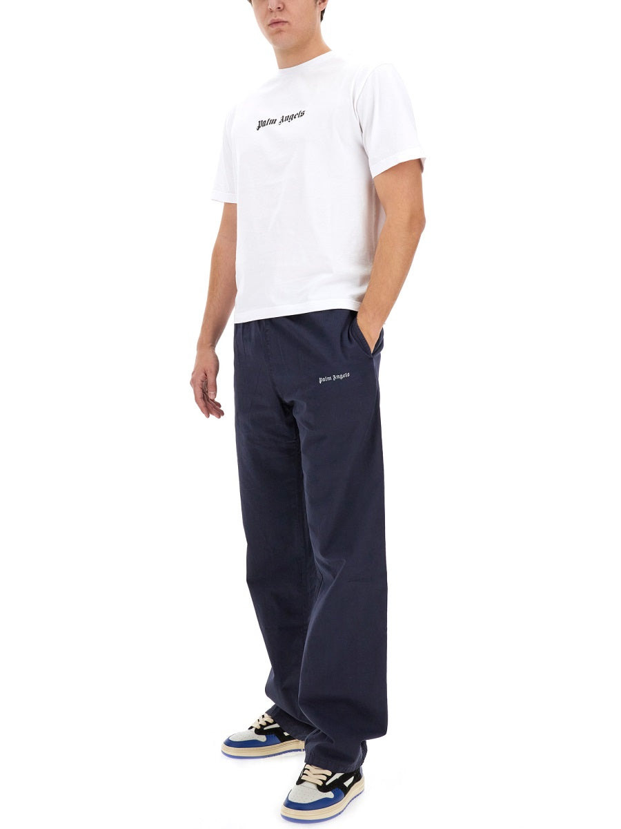 Palm Angels Men Pants With Logo - 2