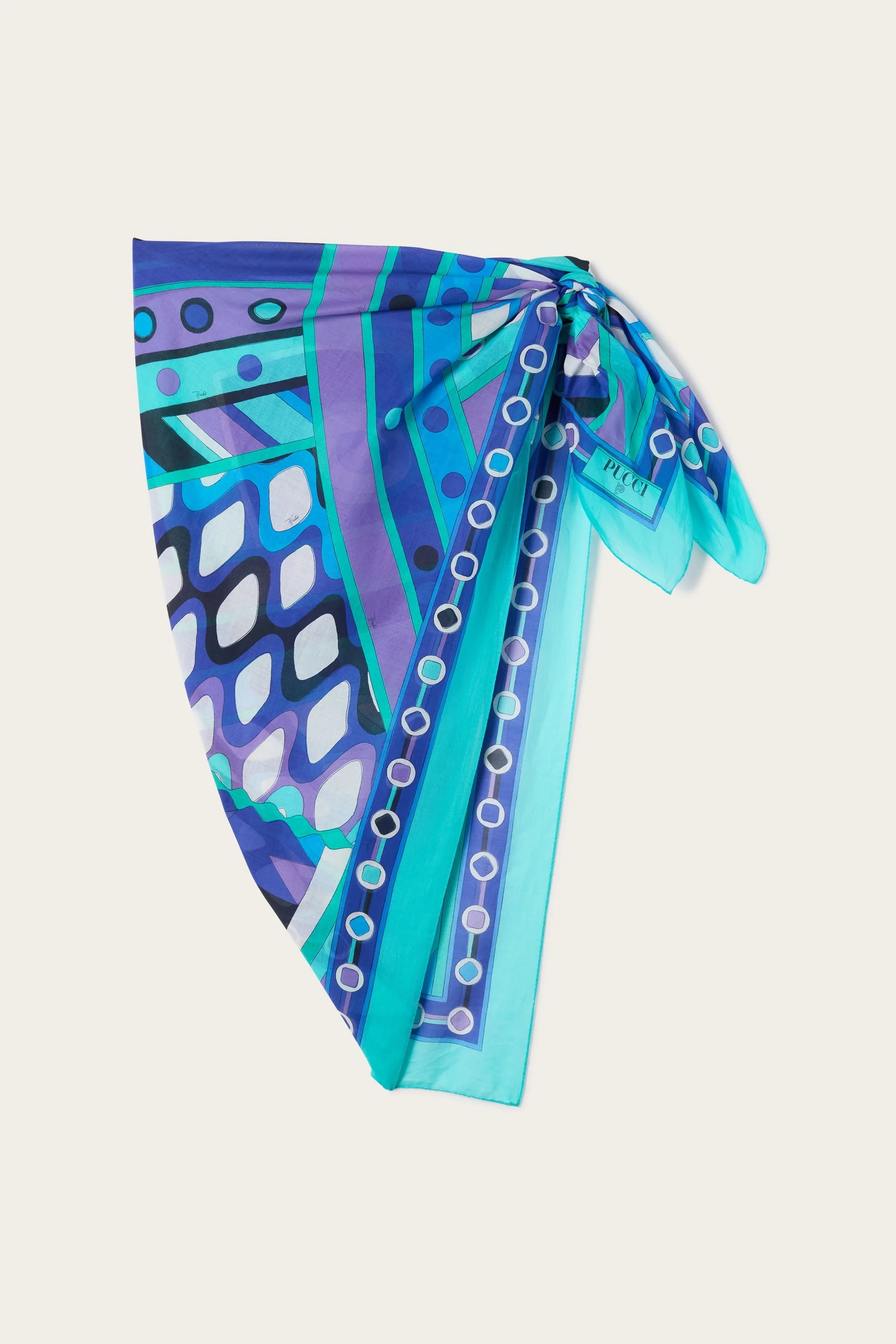 VIVARA PRINT COTTON SARONG - 1