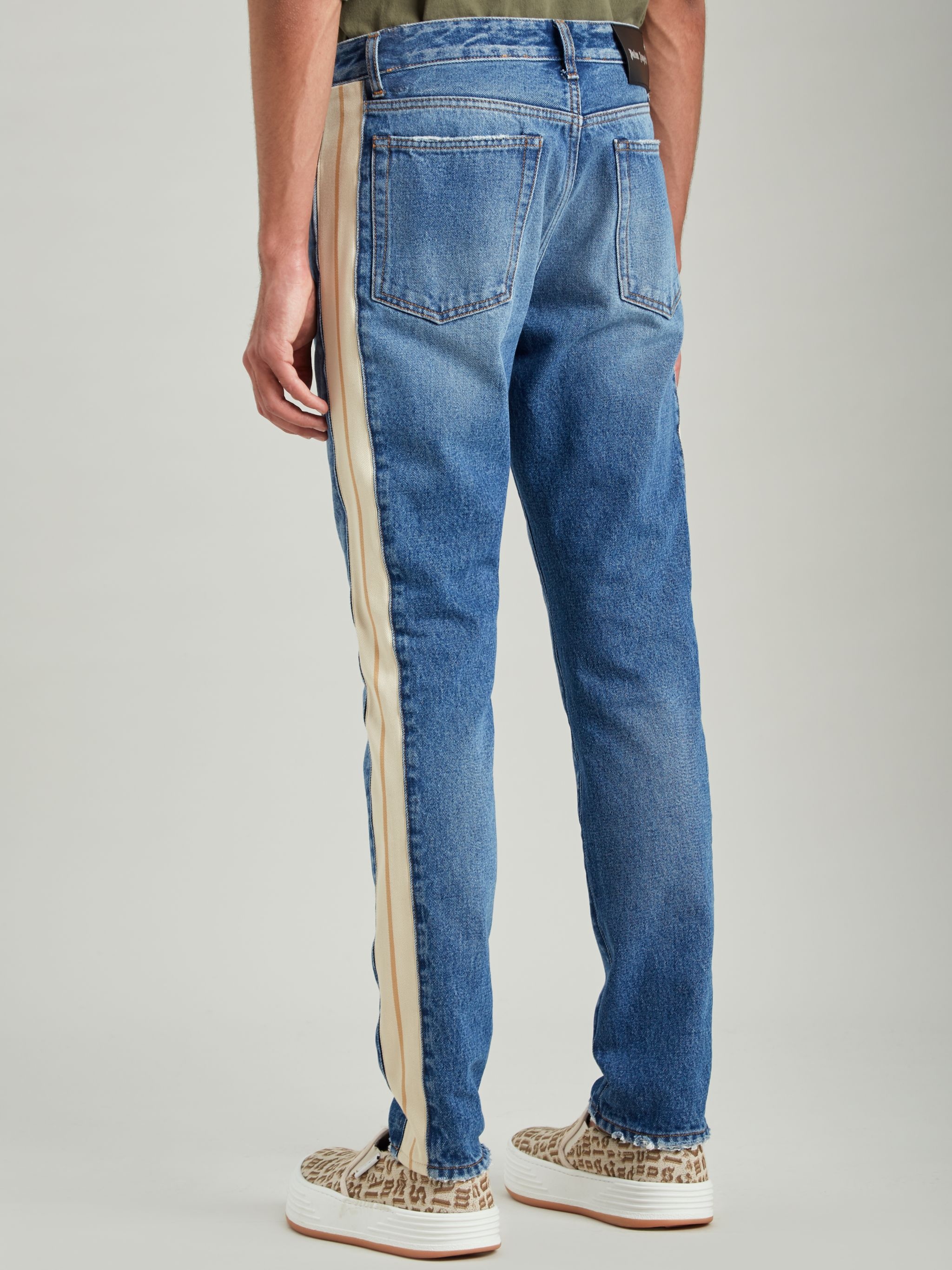 DENIM TRACK PANTS - 5