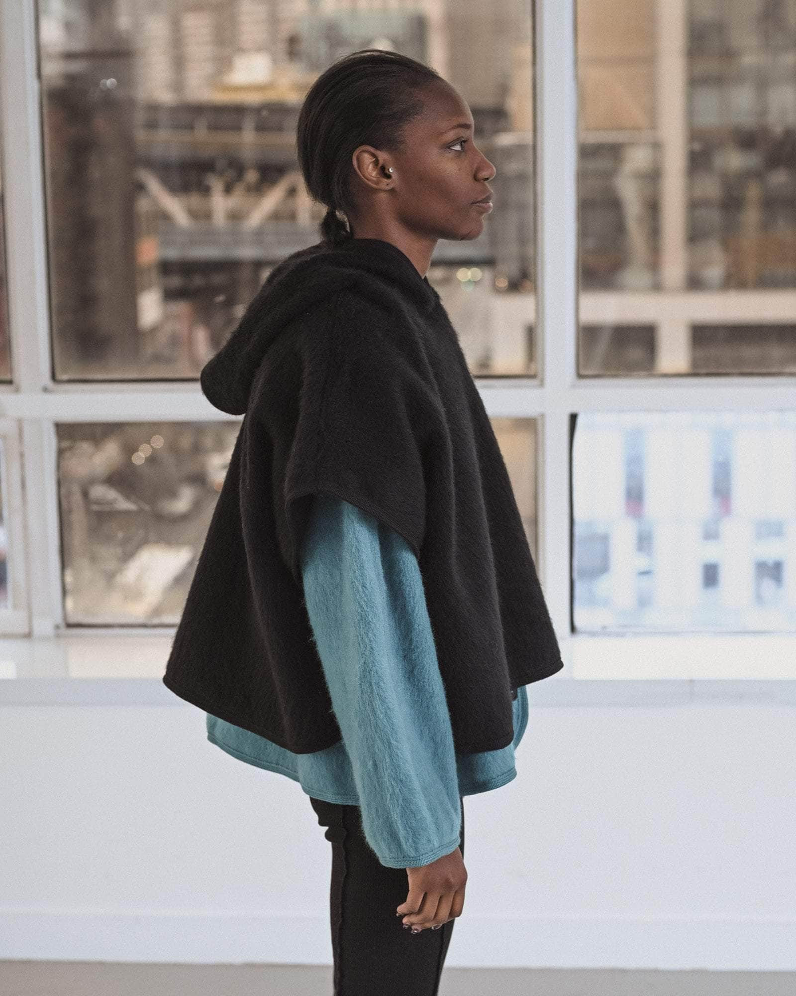 Fortu Hooded Vest - Brushed Wool - 3