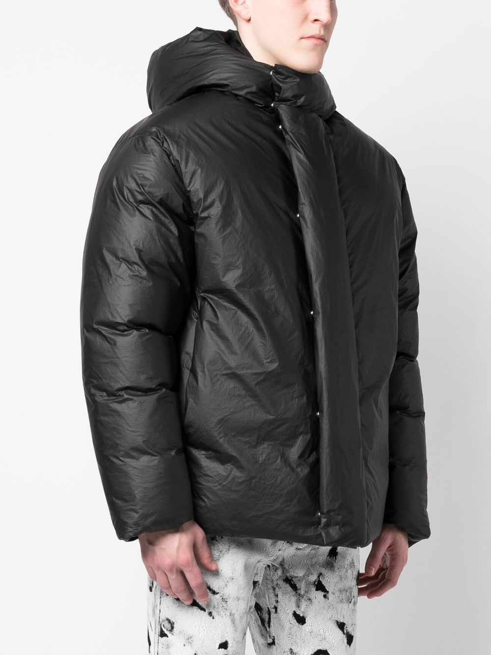 hooded puffer jacket - 3