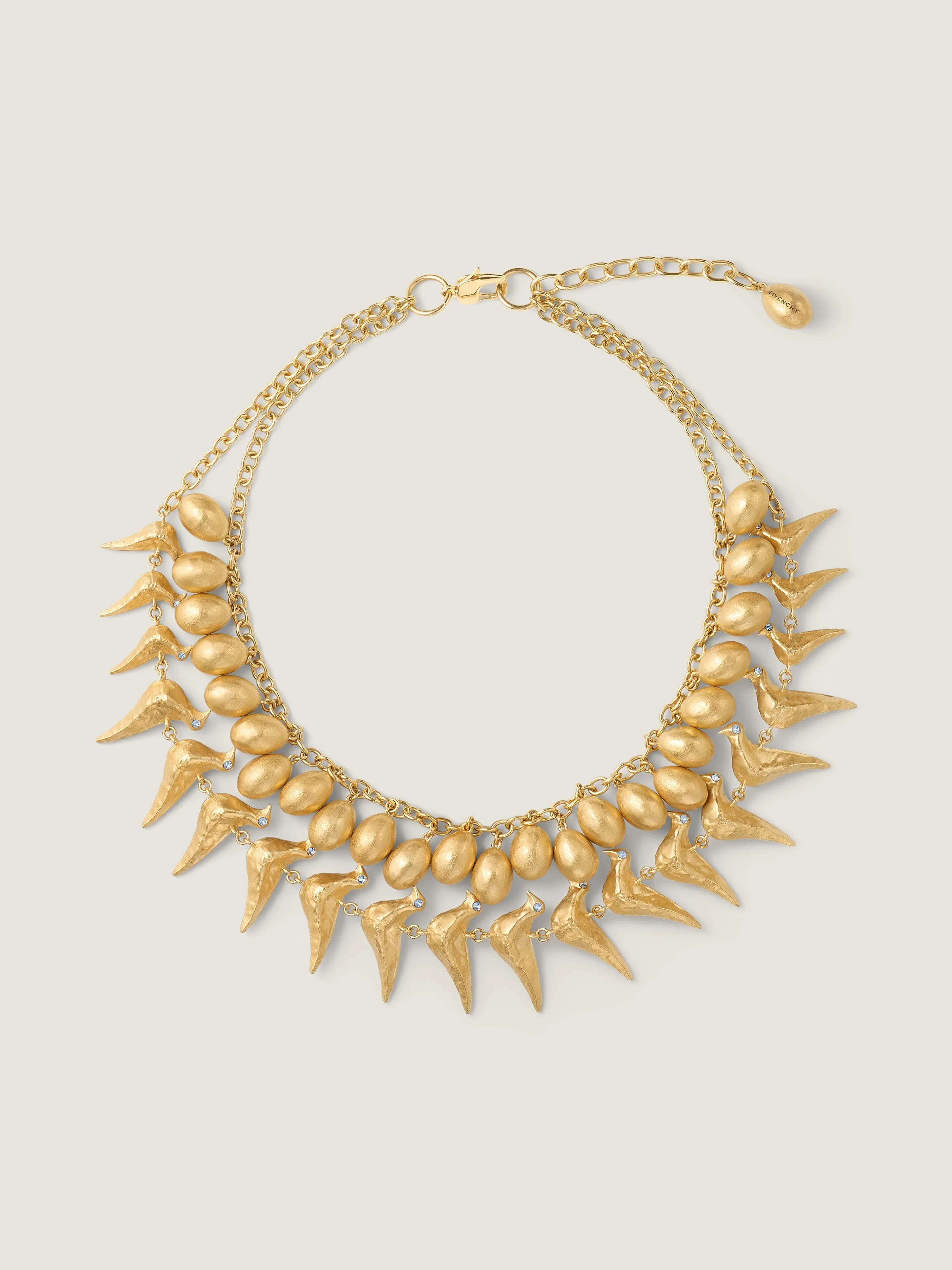 LUCKY CHARMS MULTI-ROW NECKLACE IN METAL - 1