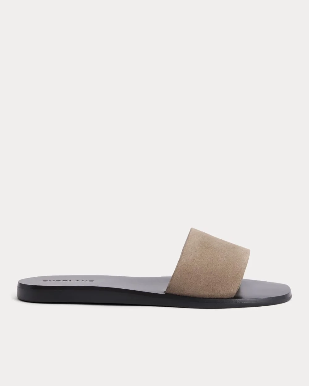 SUEDE SLIDE SANDAL - 1