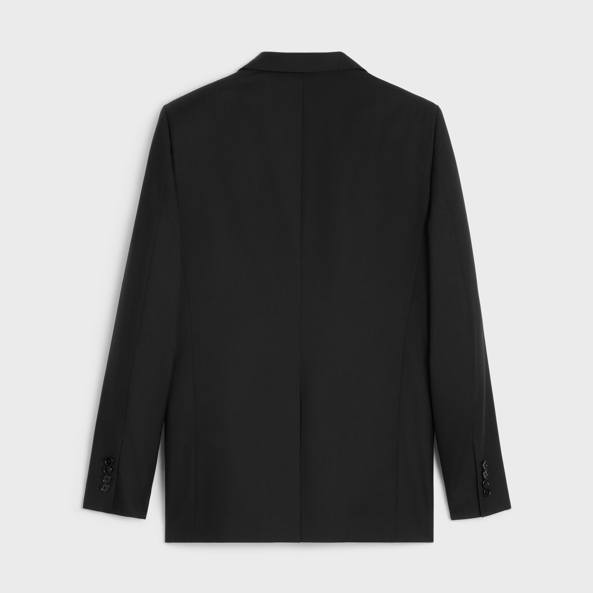 Classic jacket in wool gabardine - 2
