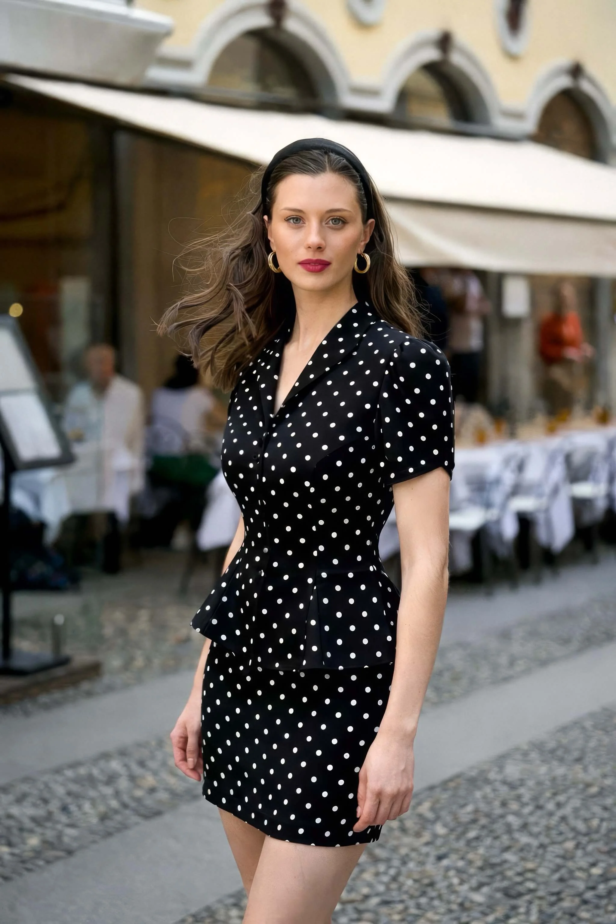 Stevie Polka Dot Skorts - 1